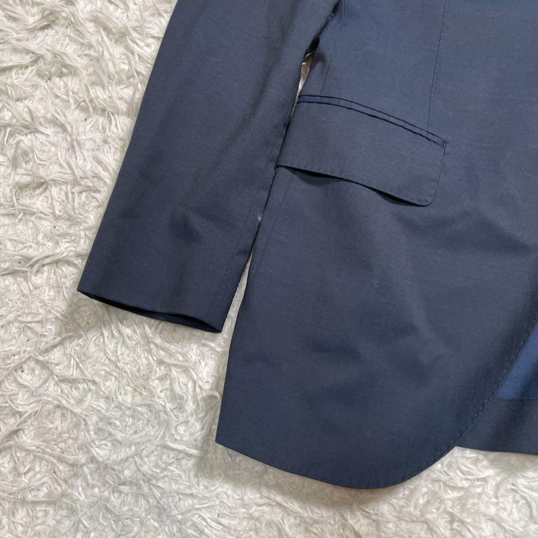 スーツカンパニー　セットアップ　スーツ　ベスト　3ピース　ネイビー　L