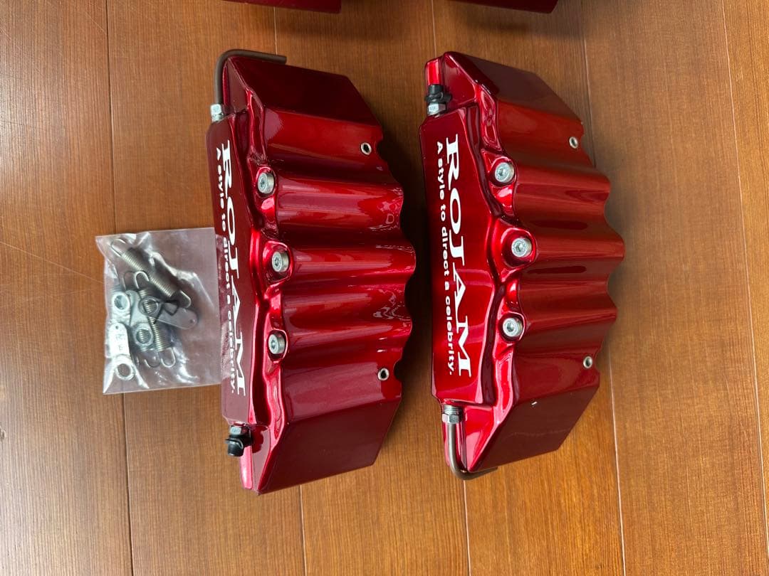 アルファード30 ROJAM キャリパー カバー 取付けステー付き