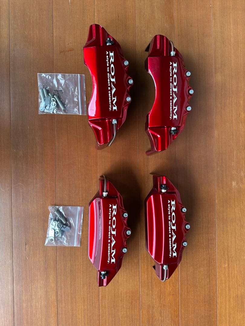 アルファード30 ROJAM キャリパー カバー 取付けステー付き