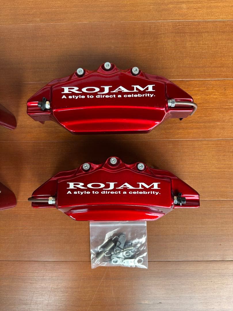 アルファード30 ROJAM キャリパー カバー 取付けステー付き