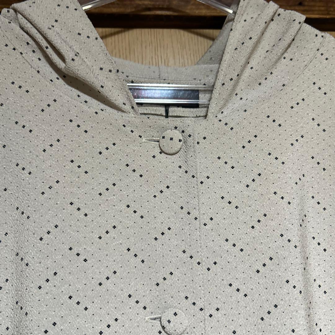 詩仙堂フード付きベスト