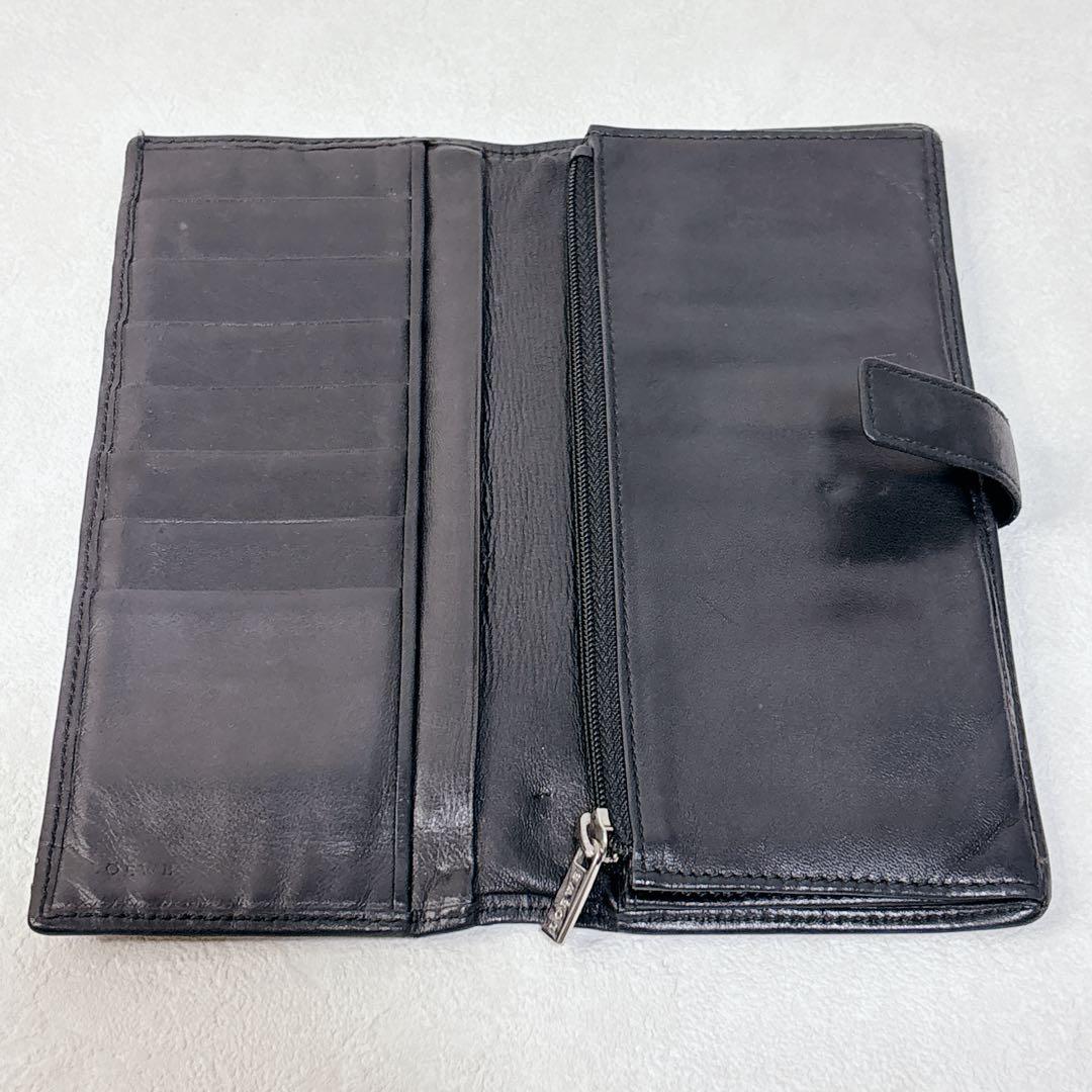 LOEWE ロエベ アナグラム ナッパレザー 長財布