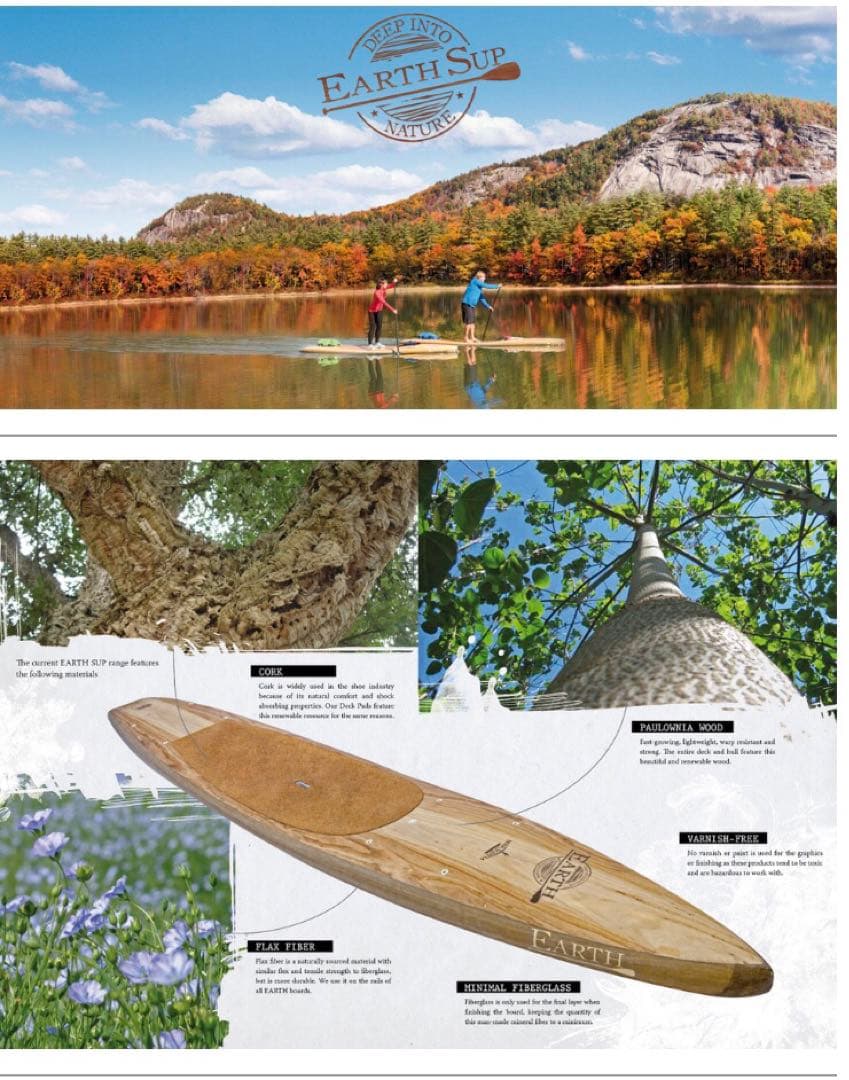 BicSports Earth SUP / Biscayne 12'6 とパドル