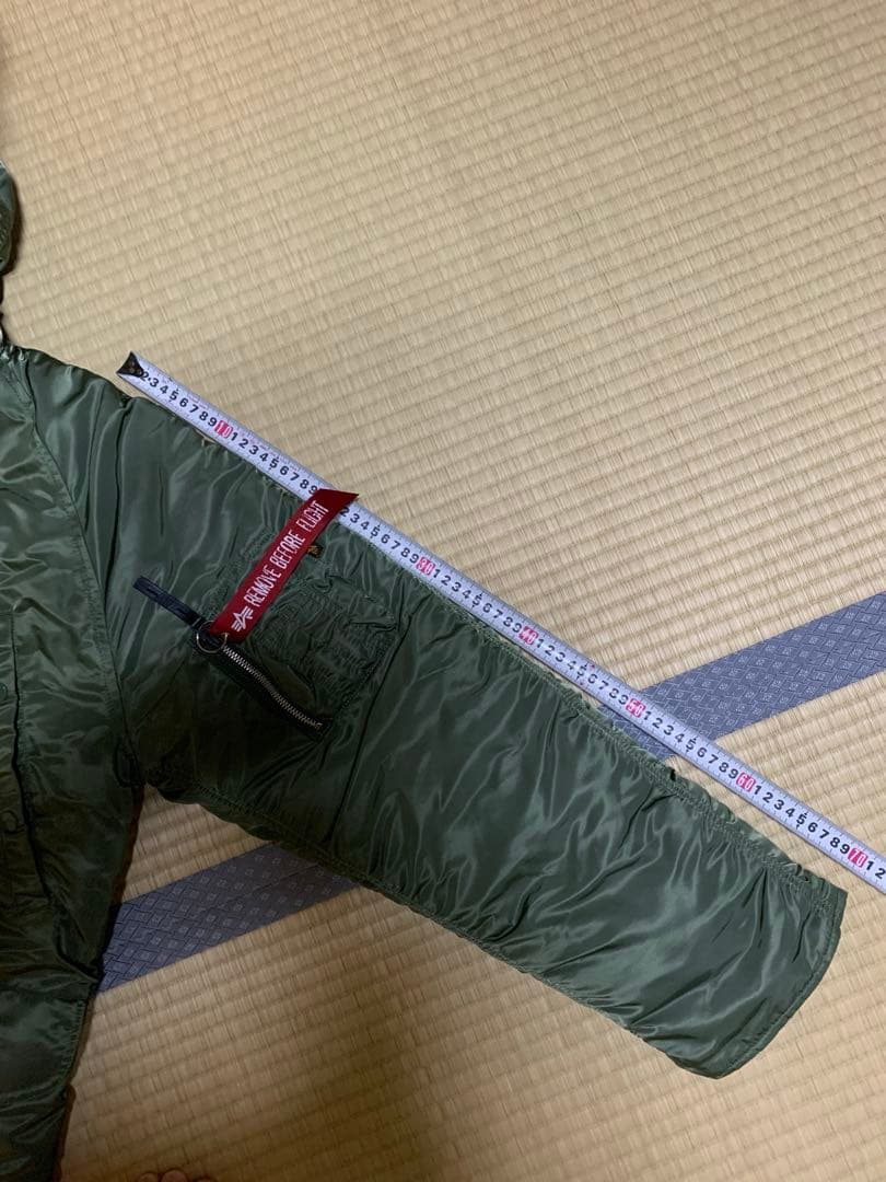 アルファ　N3B 極美品　MA1のおまけ付き