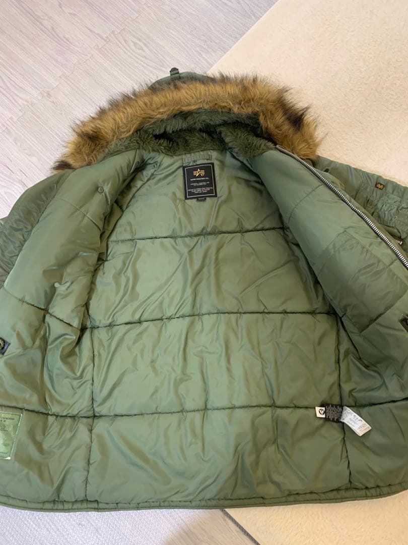 アルファ　N3B 極美品　MA1のおまけ付き