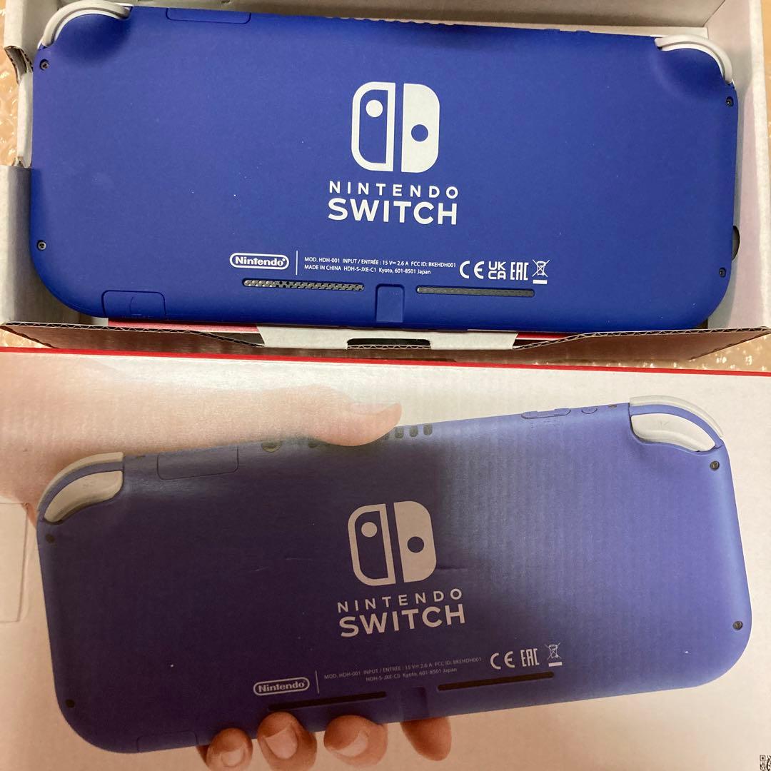 美品 Nintendo Switch Lite ブルー2024年製