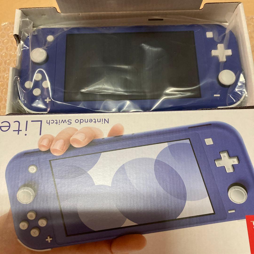 美品 Nintendo Switch Lite ブルー2024年製