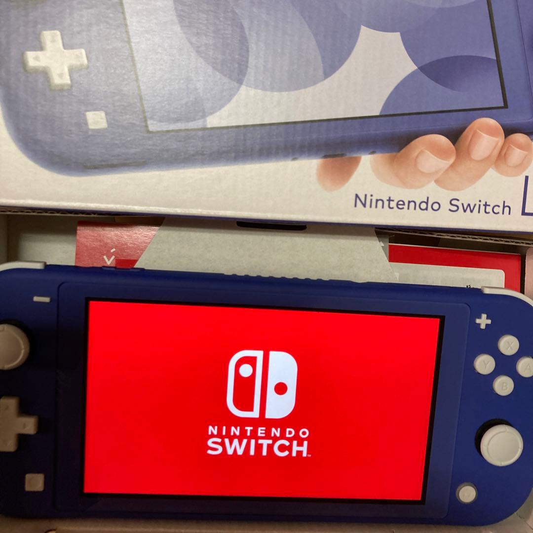 美品 Nintendo Switch Lite ブルー2024年製
