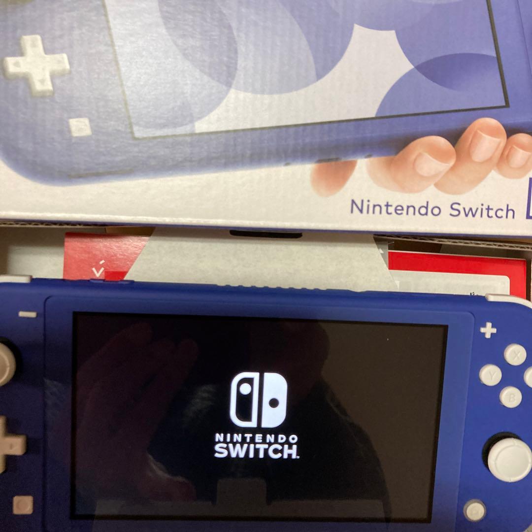 美品 Nintendo Switch Lite ブルー2024年製