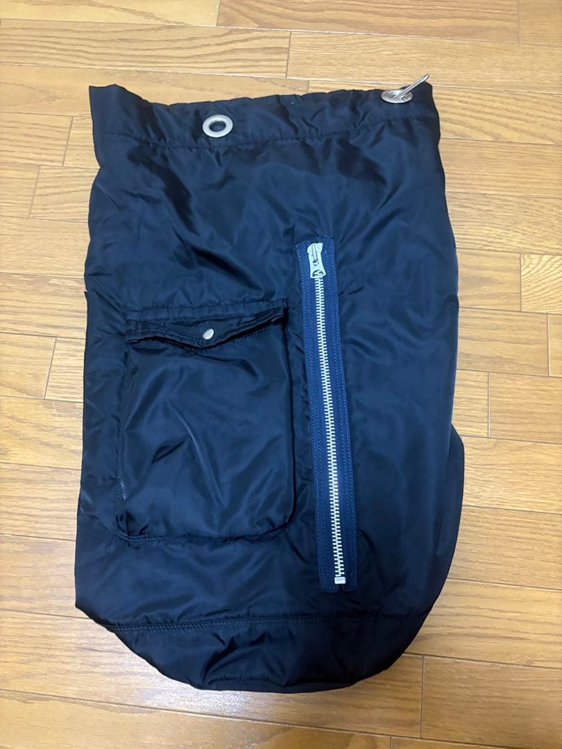 希少レアモデル　sacai porter ドラムバッグ　ボストンバッグ　黒