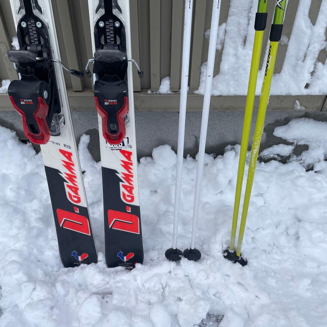 1シーズン使用　ROSSIGNOL DEMO スキー板 164 160 165