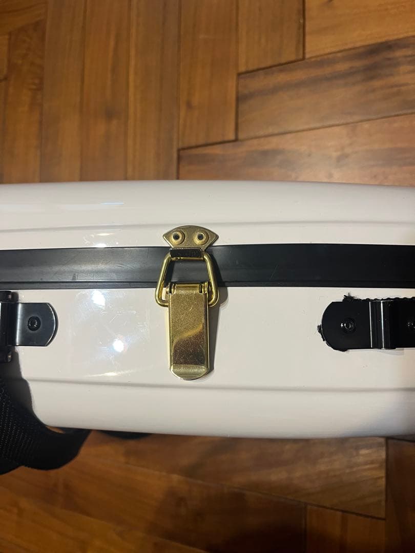 DACオリジナルトロンボーンケース　テナー&テナーバス用　オフホワイト 金ラッチ