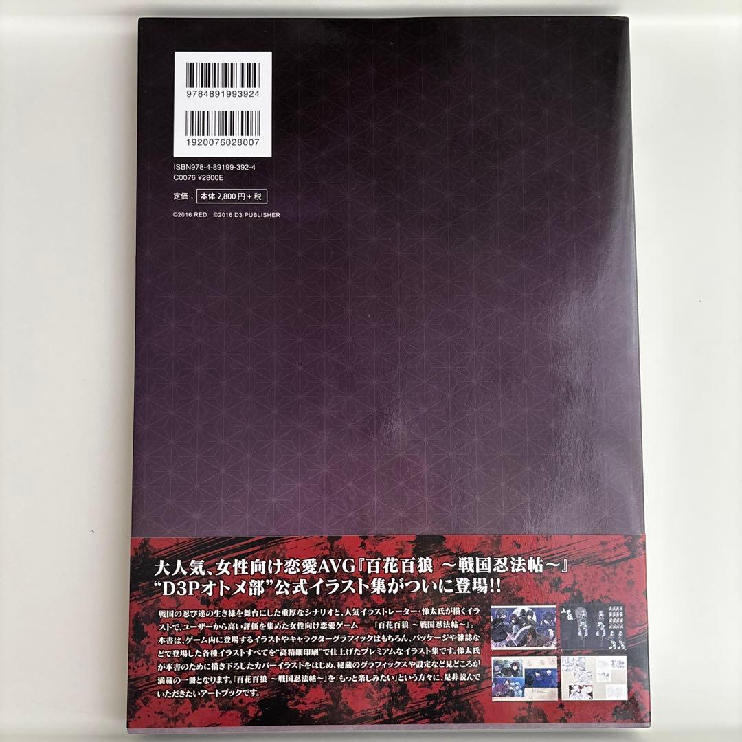 百花百狼 戦国忍法帖 公式アートブック