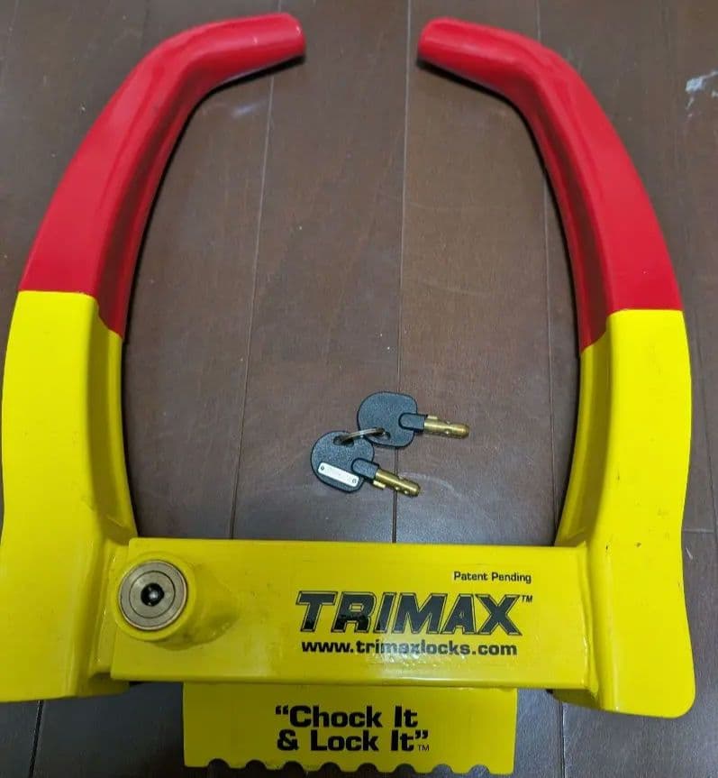 TRIMAX タイヤロック 赤・黄色