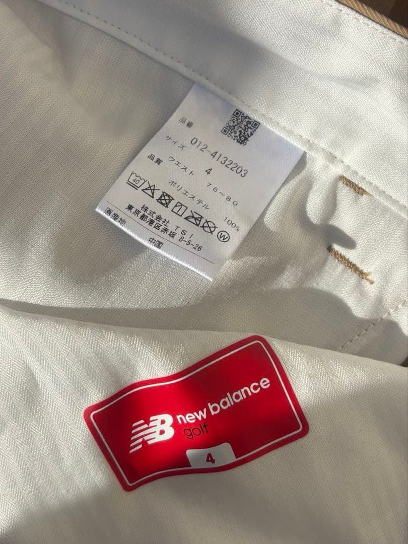 NEW BALANCE GOLF セットアップゴルフウェア メンズ 4美品