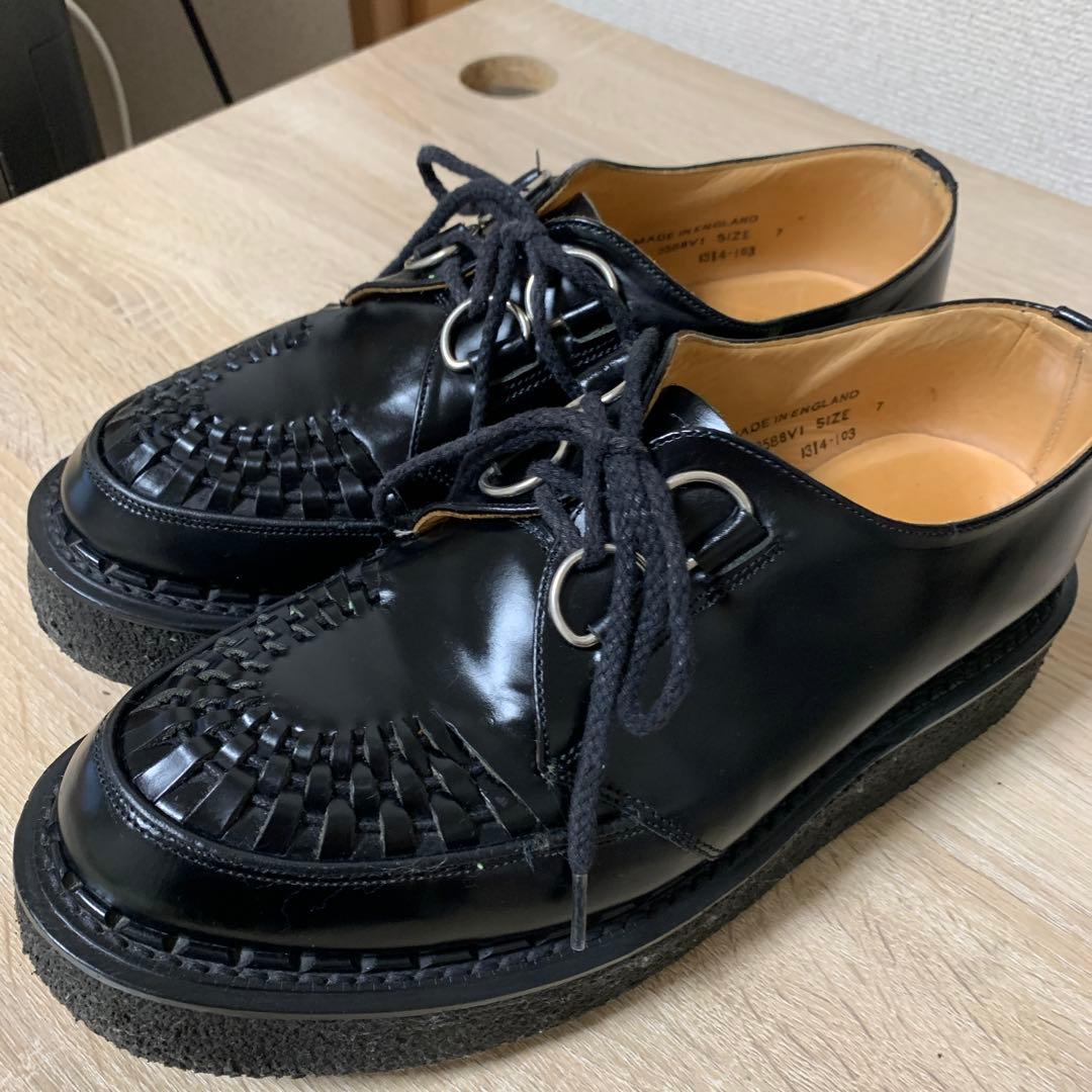 おすすめ品 e coxラバーソール(UK7)ブラックカラー(超美品)