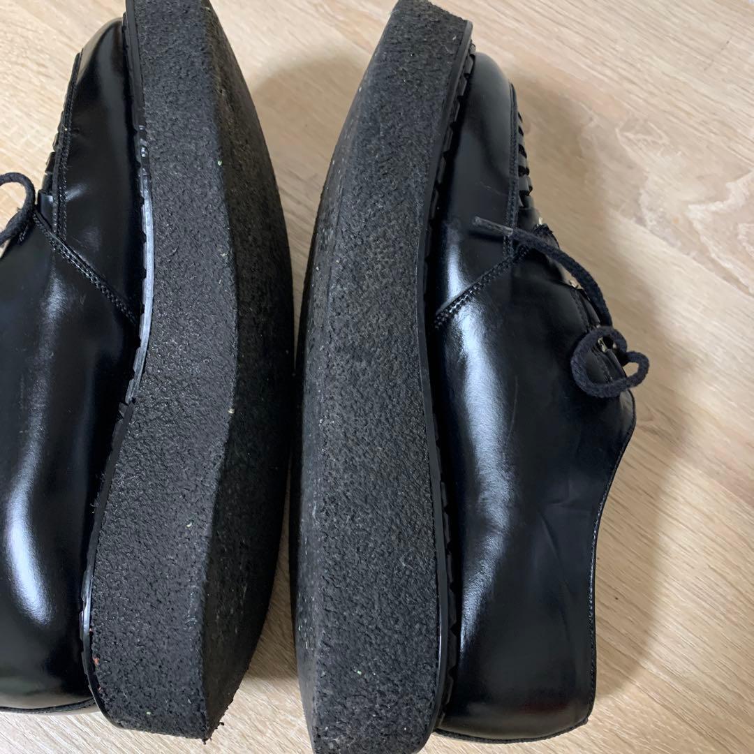 おすすめ品 e coxラバーソール(UK7)ブラックカラー(超美品)