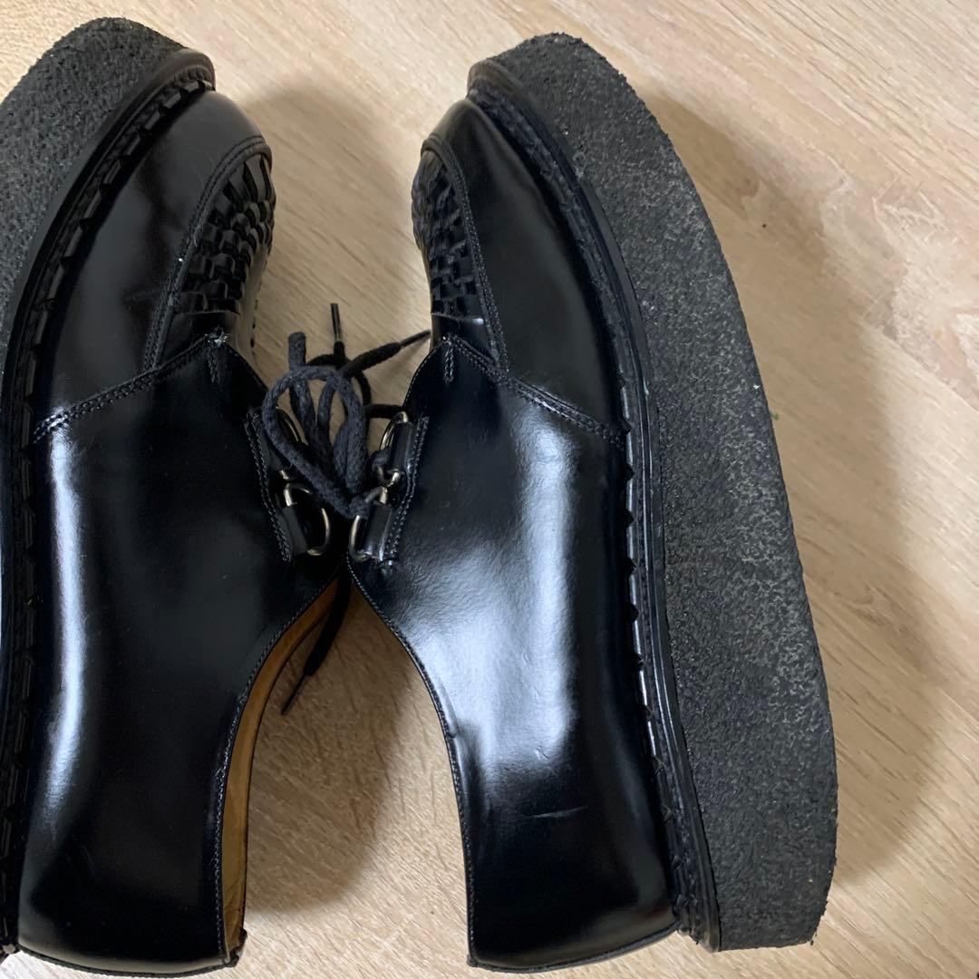 おすすめ品 e coxラバーソール(UK7)ブラックカラー(超美品)