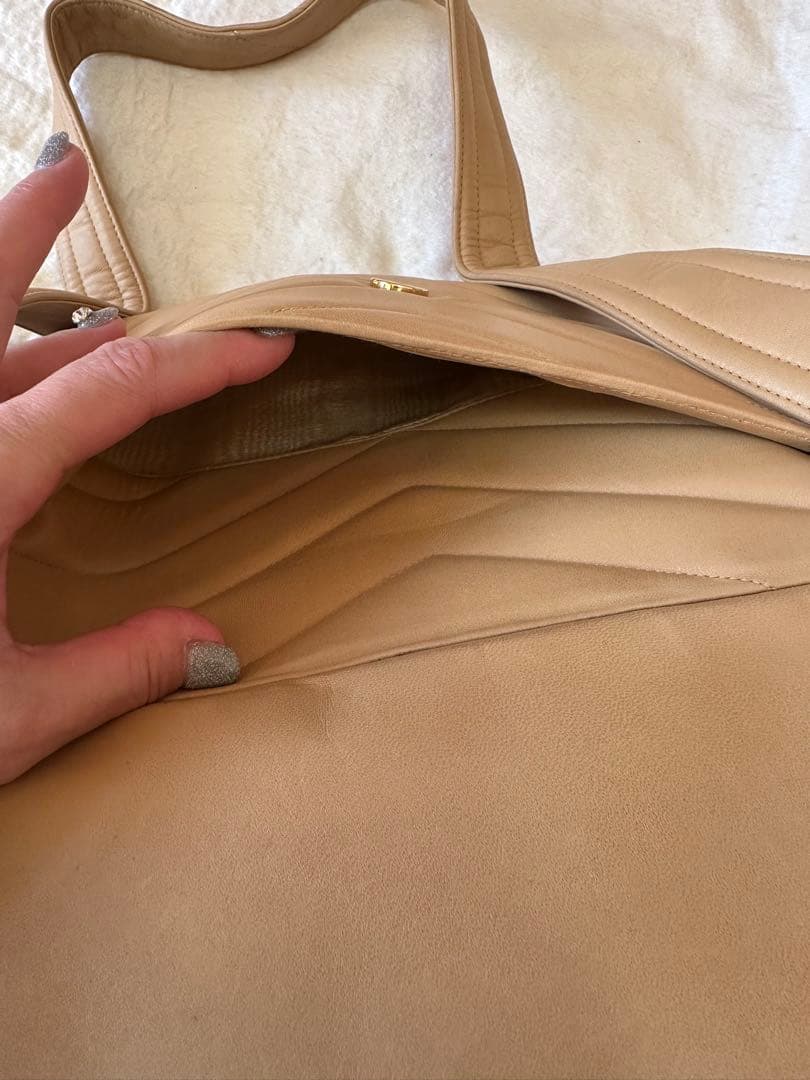 め*こ様 ビンテージ　CHANEL ベージュ ショルダーバッグ