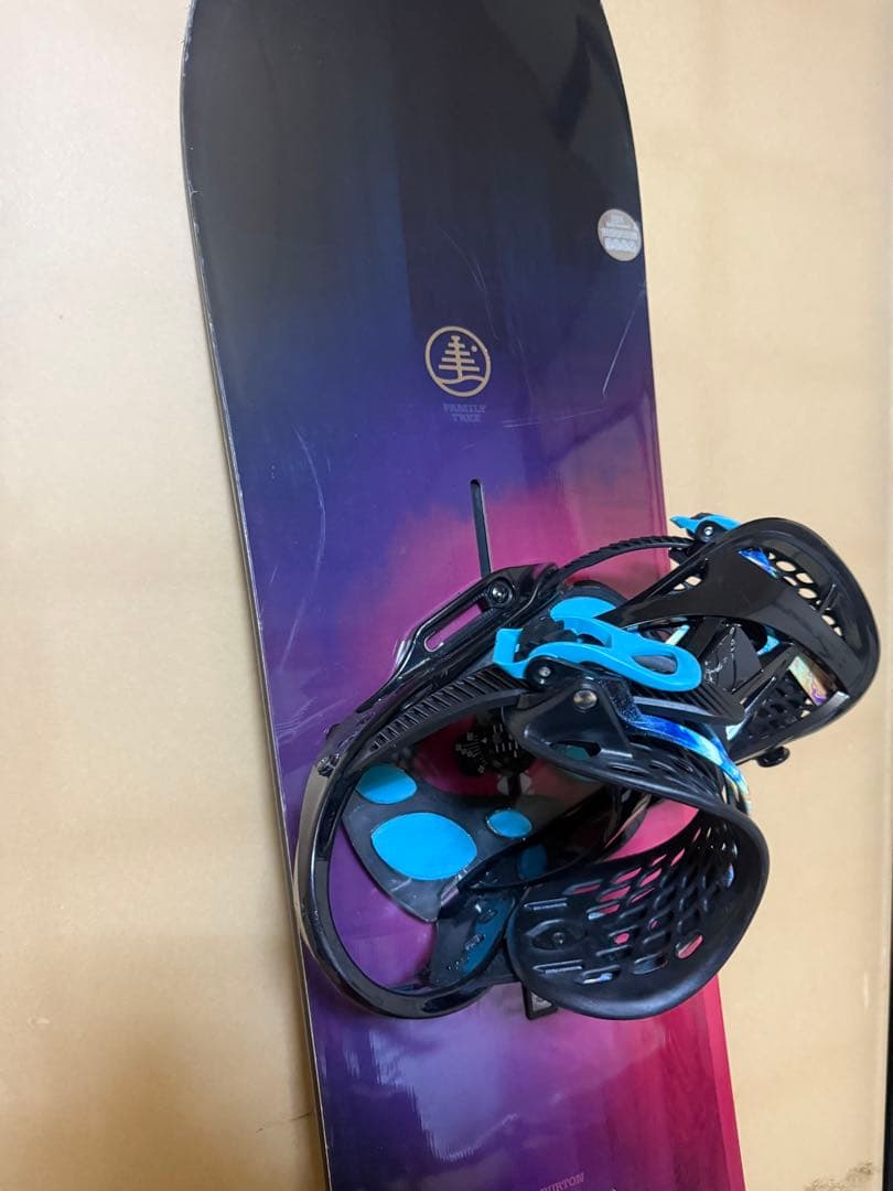 Burton スノーボード 2014年製 グラデーションカラー