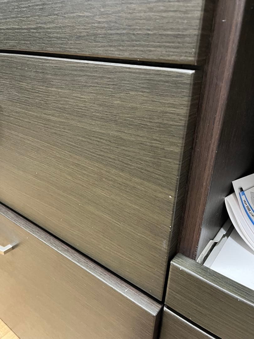 【値下げ中！8/19 15時まで！送料込み】キッチンボード　食器棚 ガラス扉付き