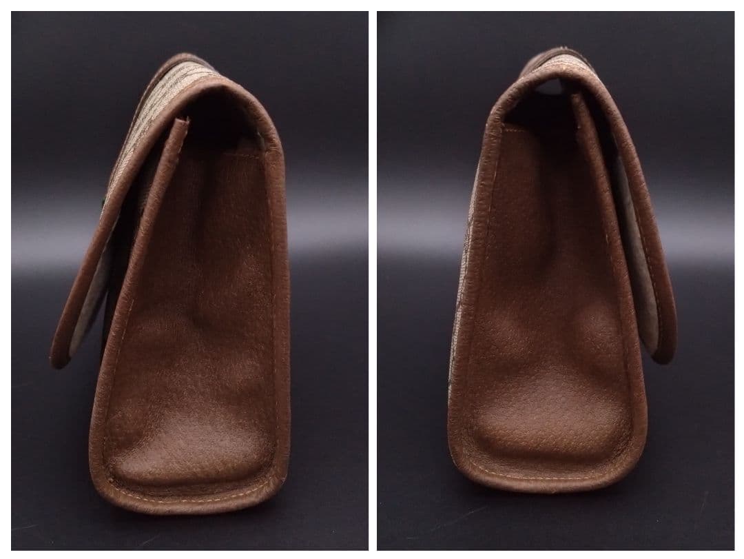 GUCCI クラッチバッグ GGスプリーム柄×シェリーライン 89・01・030