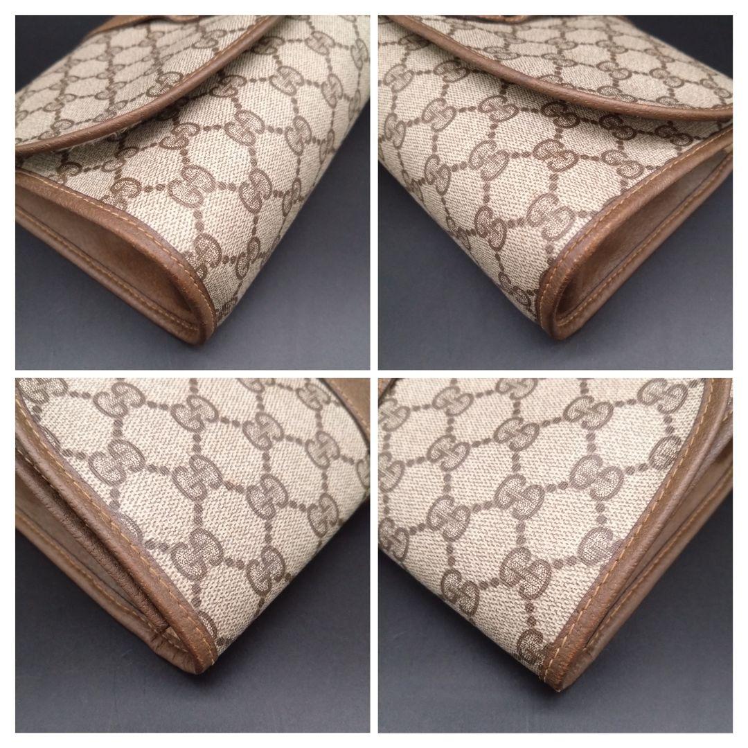 GUCCI クラッチバッグ GGスプリーム柄×シェリーライン 89・01・030