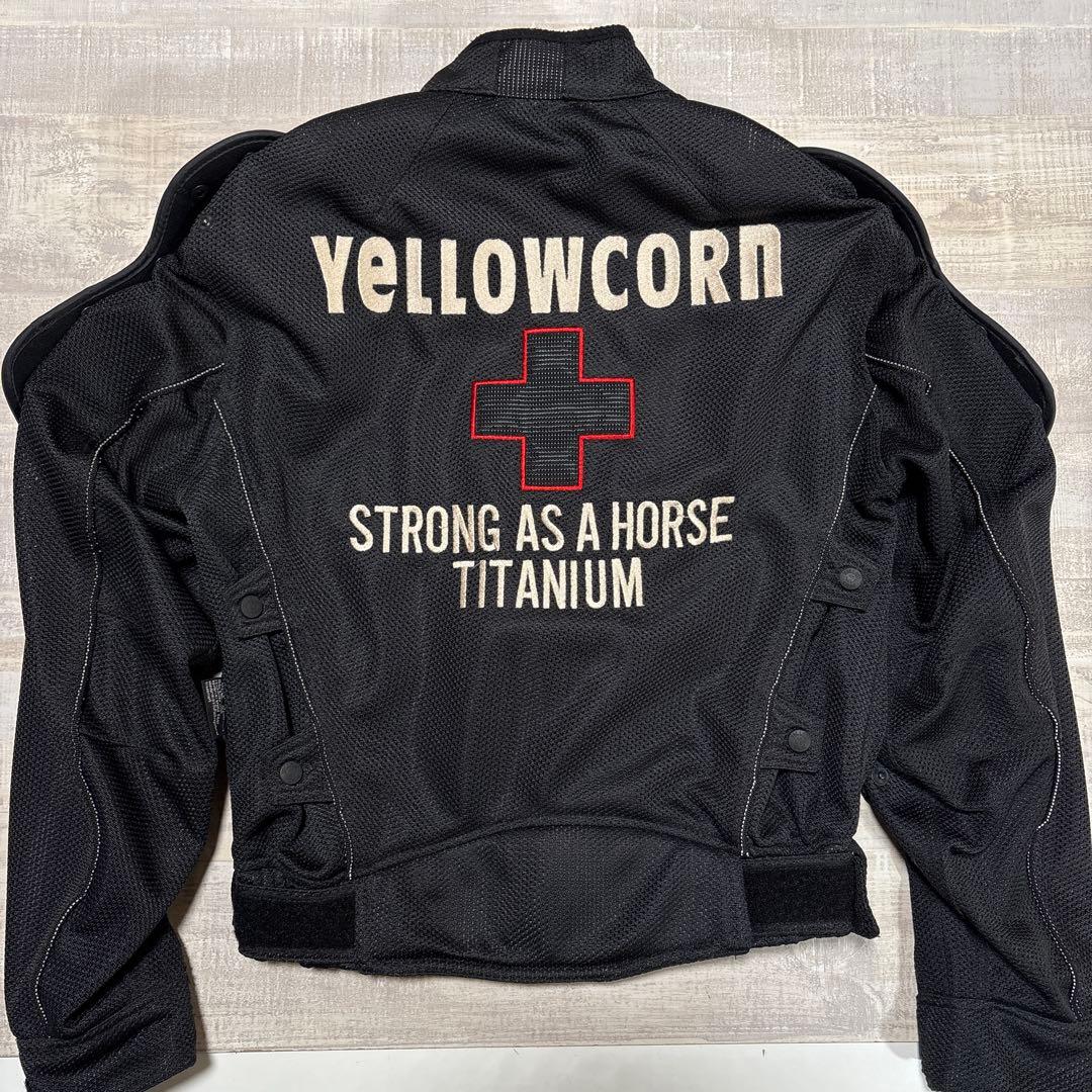 イエローコーン★ライダース★バイカーズ★メッシュジャケット【メンズ サイズM】