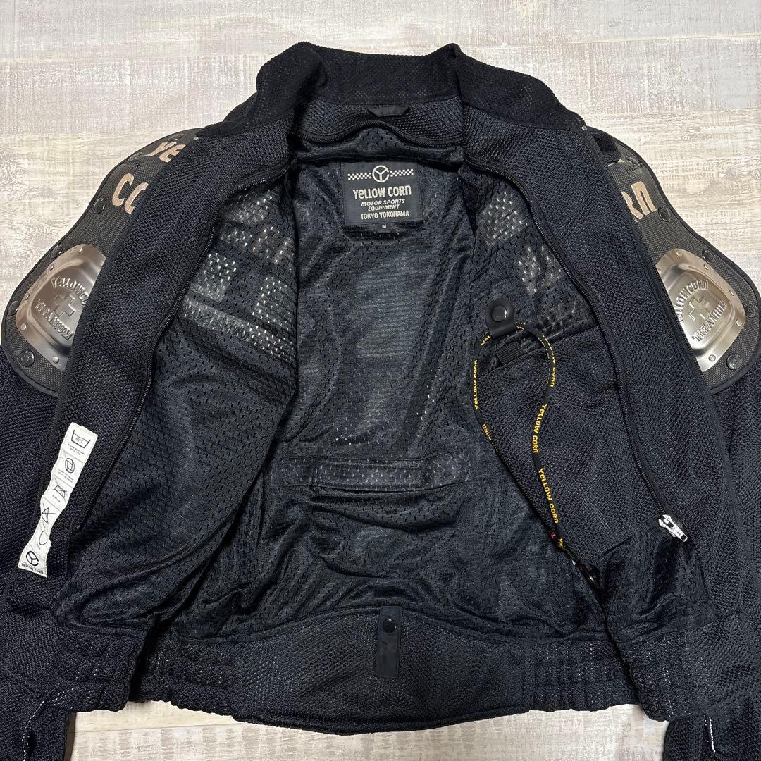 イエローコーン★ライダース★バイカーズ★メッシュジャケット【メンズ サイズM】
