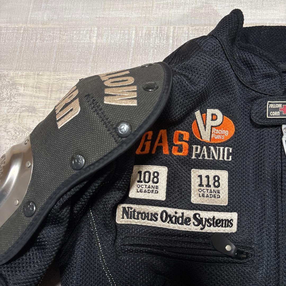 イエローコーン★ライダース★バイカーズ★メッシュジャケット【メンズ サイズM】