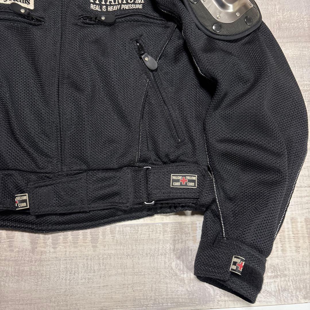 イエローコーン★ライダース★バイカーズ★メッシュジャケット【メンズ サイズM】