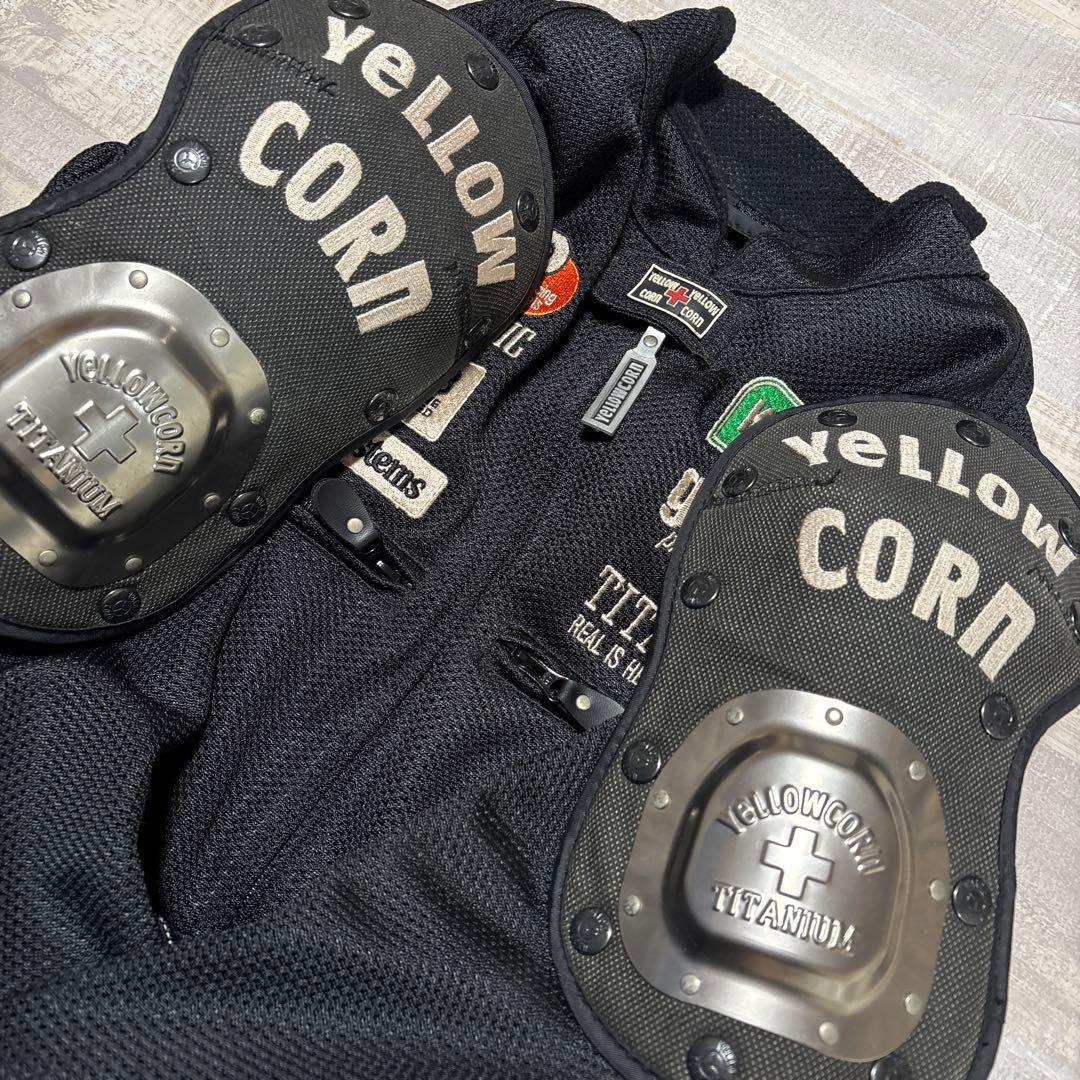 イエローコーン★ライダース★バイカーズ★メッシュジャケット【メンズ サイズM】