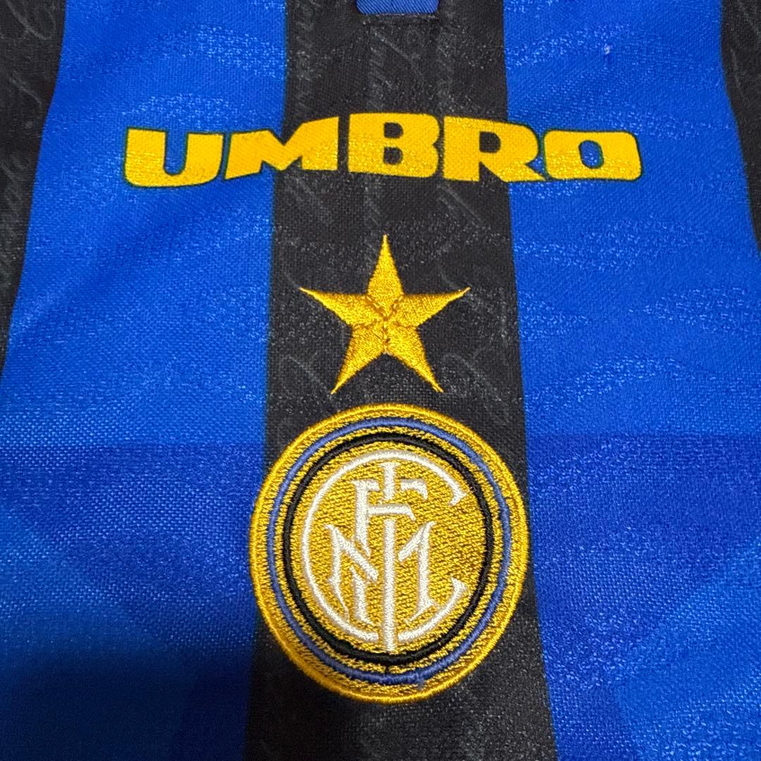 インテル アンブロ ユニフォーム エンブレム刺繍 1996-1997 M