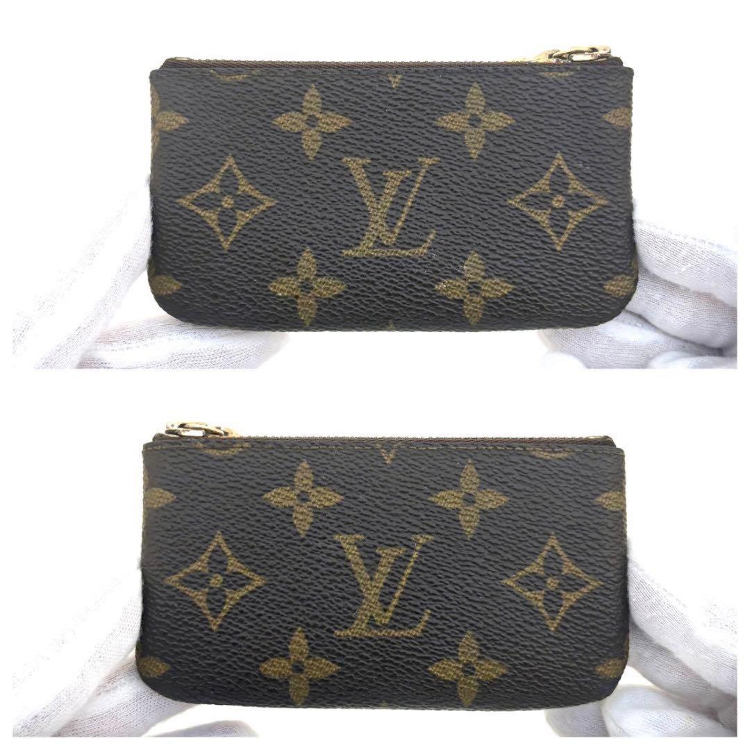 【美品】ルイヴィトン　モノグラム ポシェットクレ ケース　小銭入れ