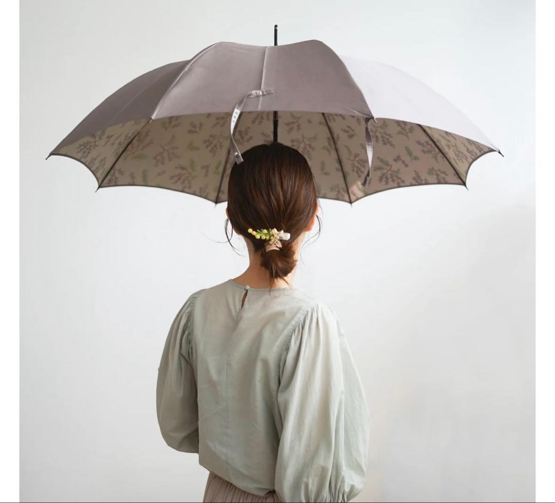 専用　ほぼ未使用　小宮商店　Bouquet 甲州織　晴雨兼用　 折畳長傘両方可