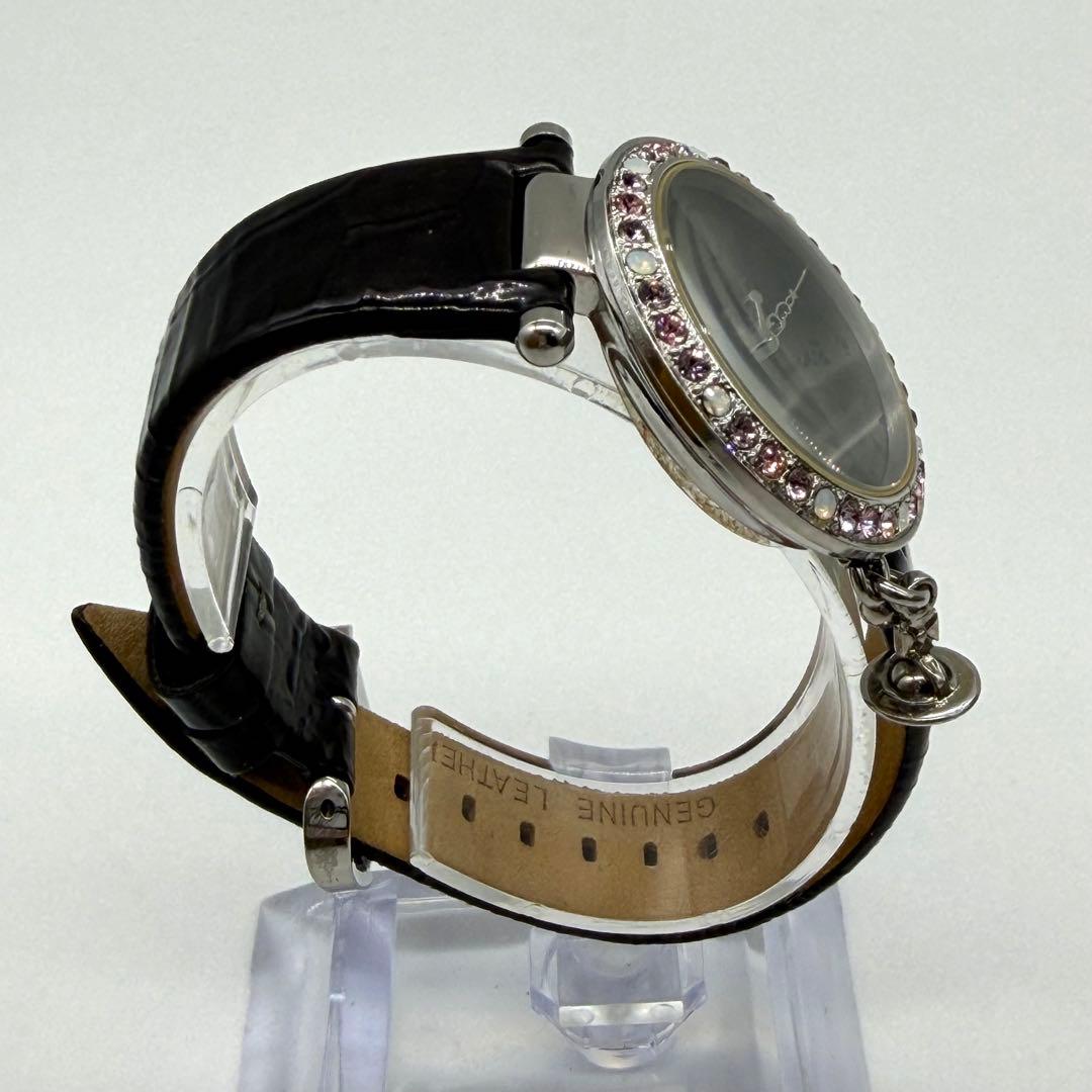 希少★ヴィヴィアンウエストウッド VV006GYBK 腕時計 稼動品 美品