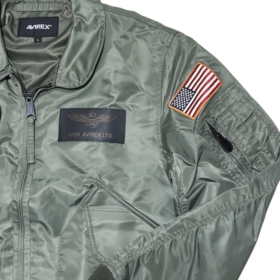 最終値下げ　AVIREX MA-1 CWU 36P VX-31 フライトJK