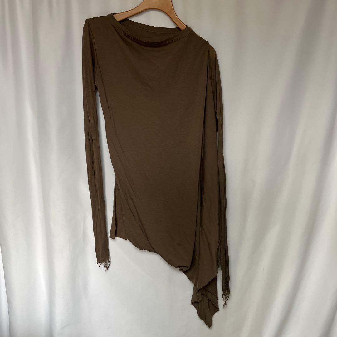 Rick Owens Lilies 変形 アシンメトリー ドレープカットソー