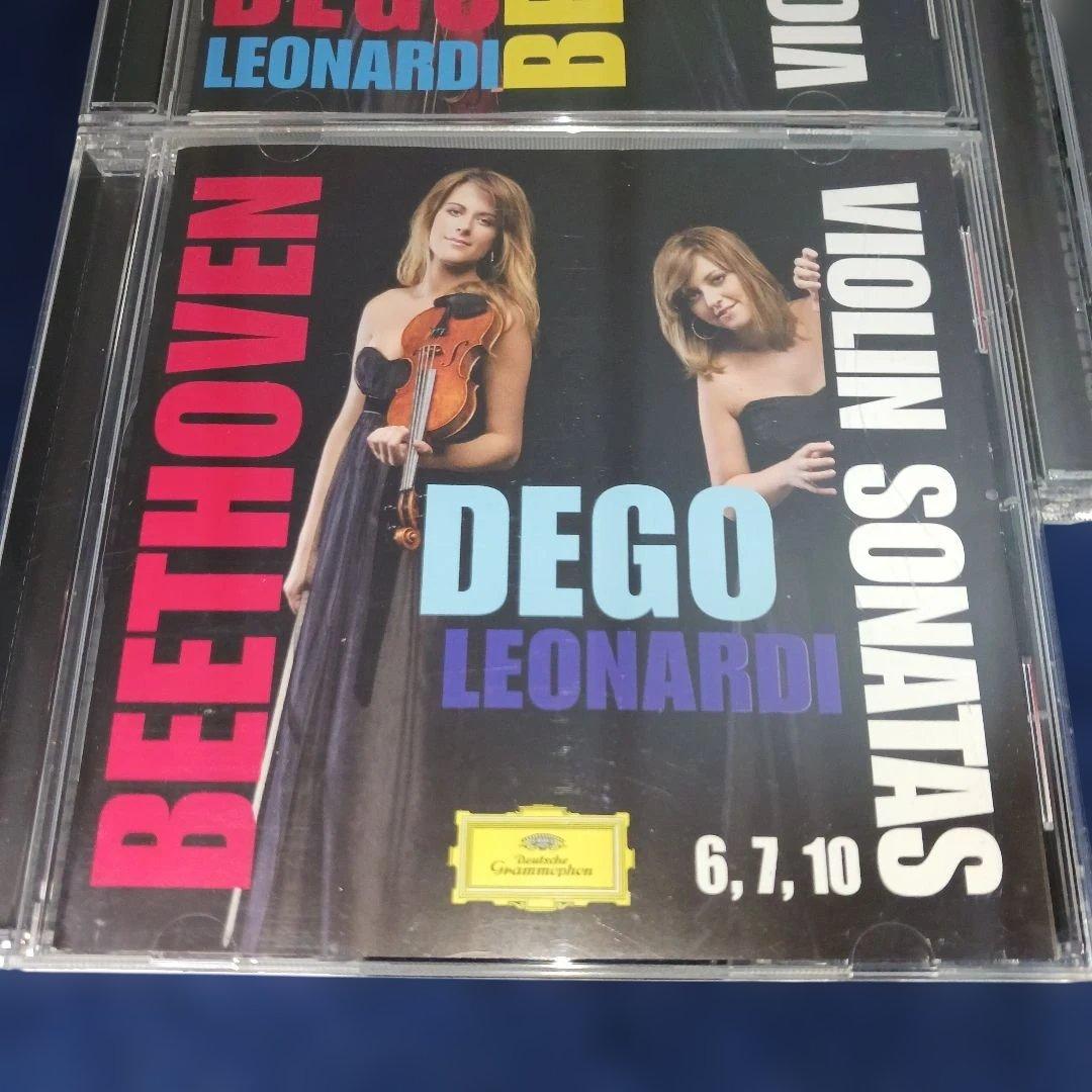 ベートーヴェン バイオリンソナタ CDセット　DEGO・LEONARDI