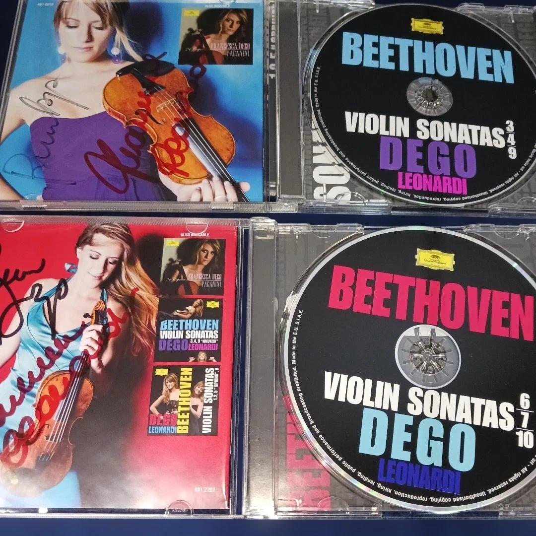 ベートーヴェン バイオリンソナタ CDセット　DEGO・LEONARDI