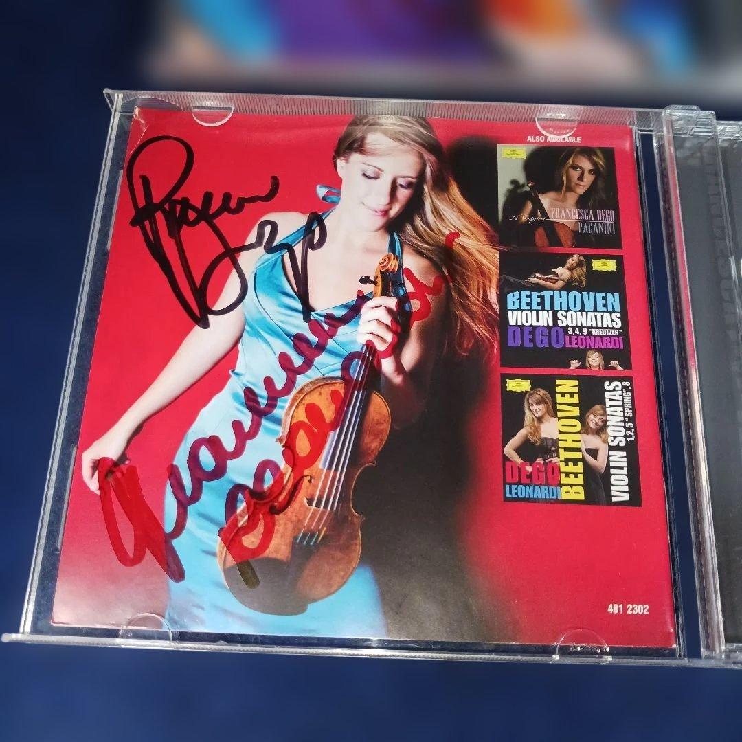 ベートーヴェン バイオリンソナタ CDセット　DEGO・LEONARDI