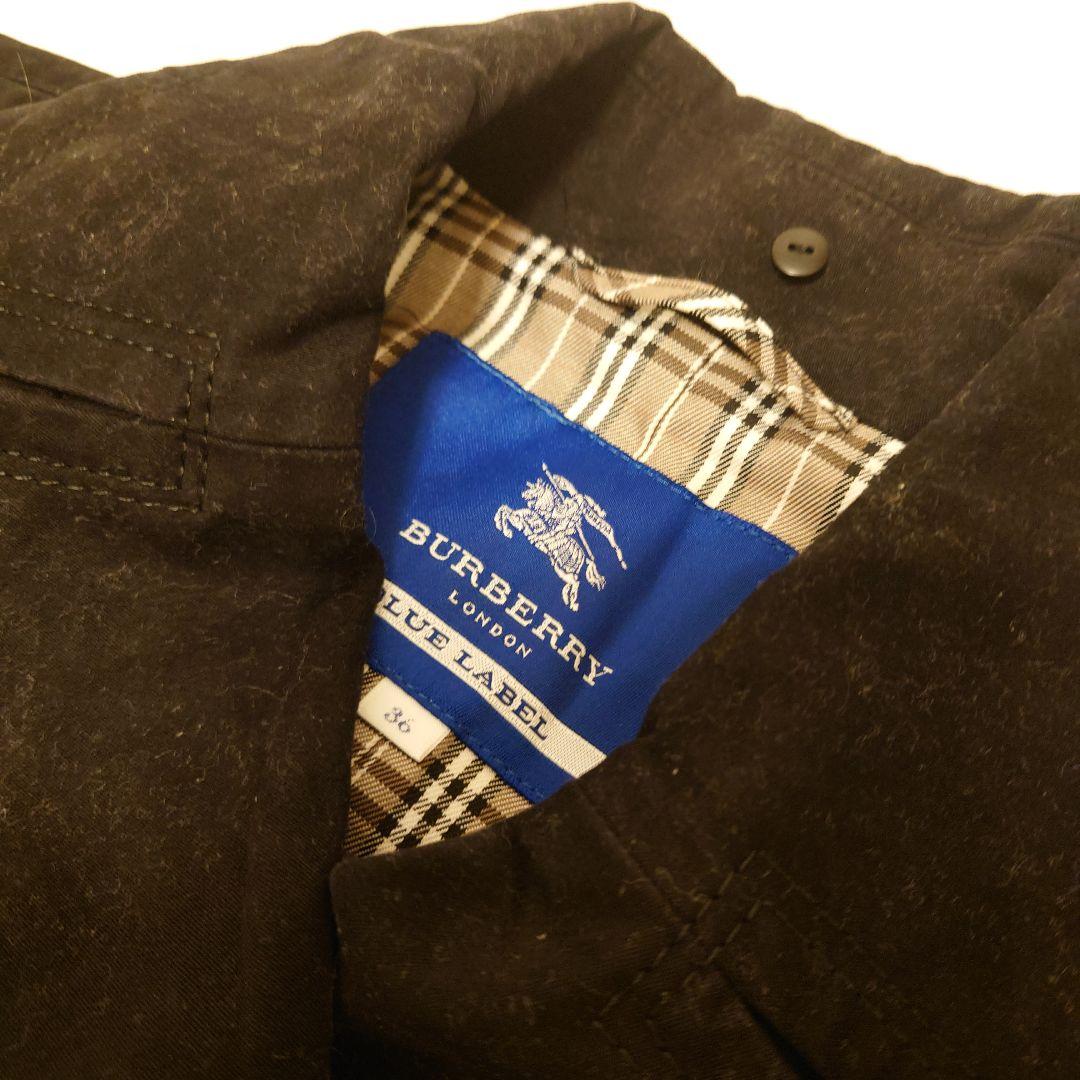 ✨BURBERRYBLUELABEL✨大きなメタルボタンのダブルコート✨美品✨