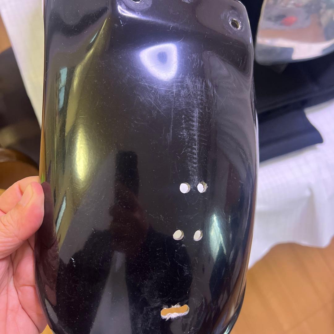 w650 社外フェンダー　前後