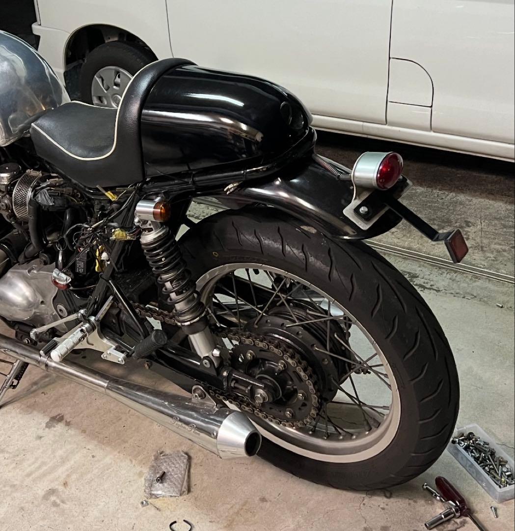 w650 社外フェンダー　前後