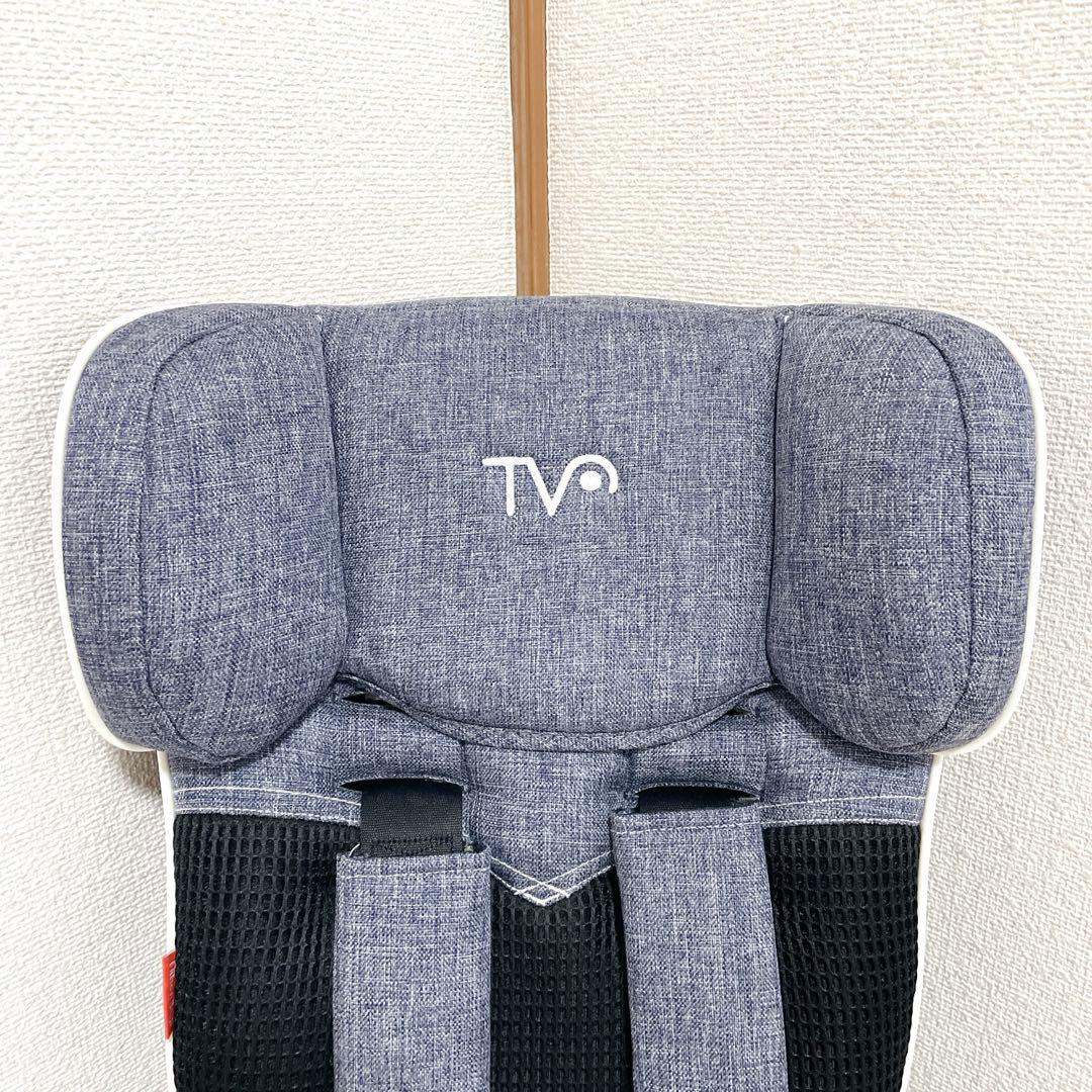 未使用級 日本育児 トラベルベストEC+ デニム チャイルドシート