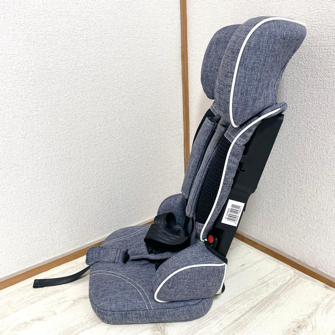 未使用級 日本育児 トラベルベストEC+ デニム チャイルドシート