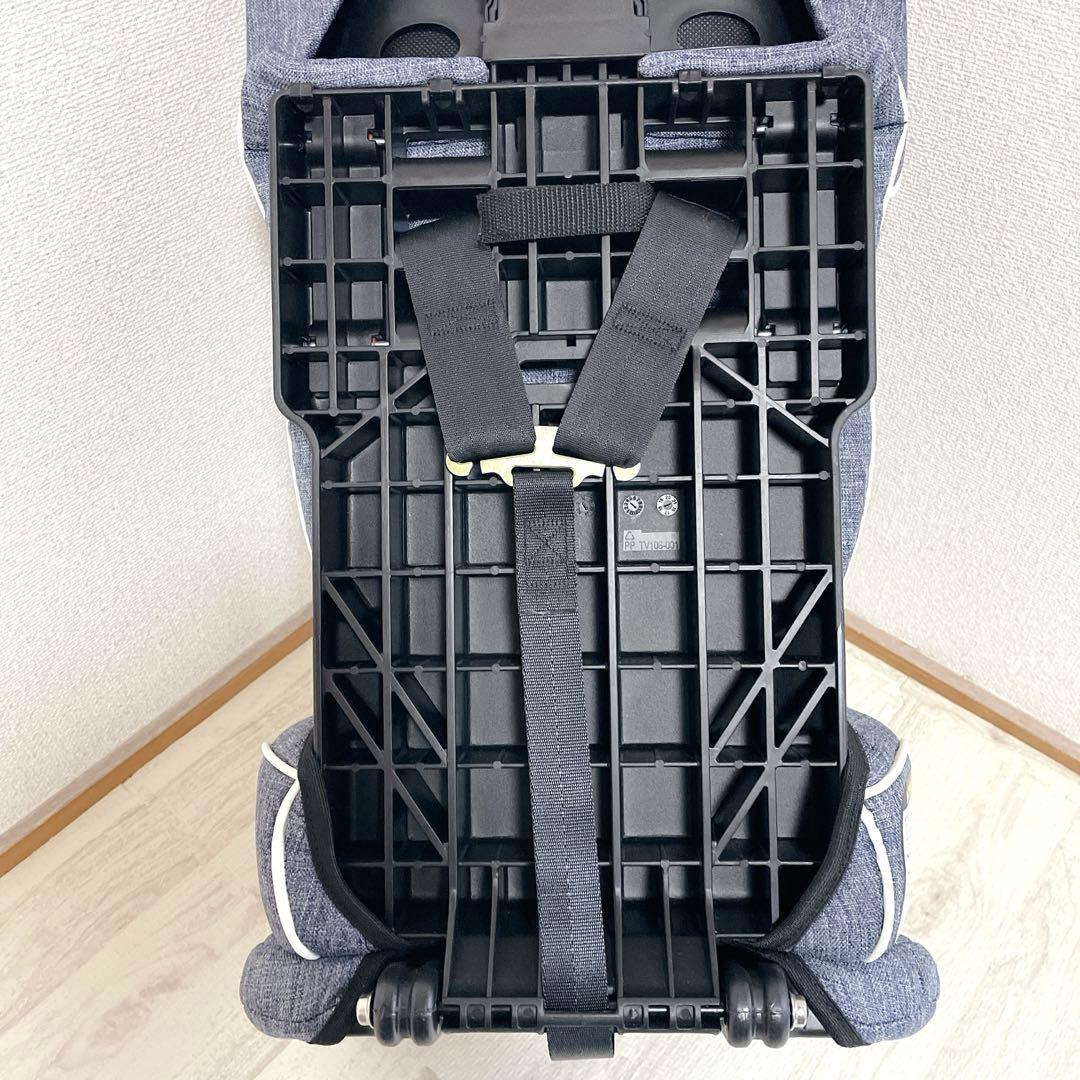 未使用級 日本育児 トラベルベストEC+ デニム チャイルドシート
