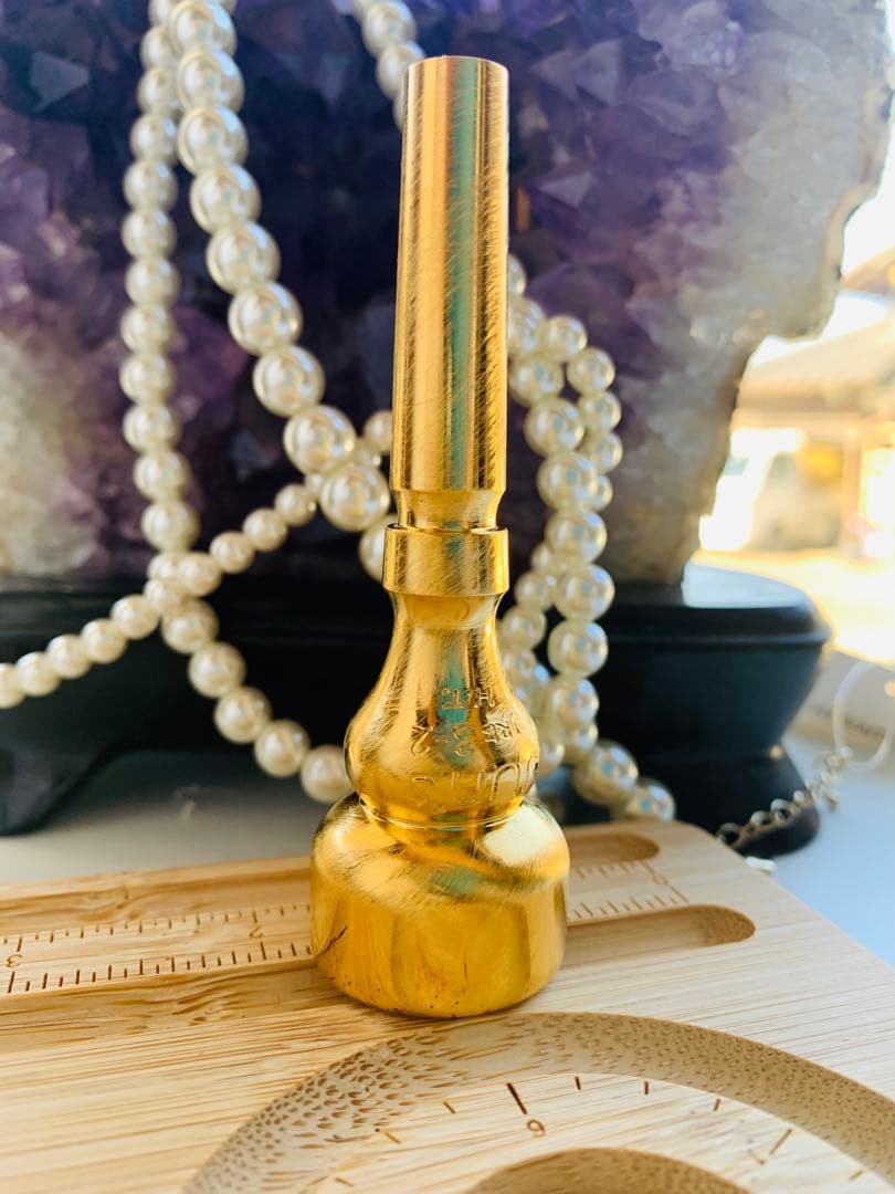 JUN’SマウスピースGIGA MASTER 3-2 熱処理ヘアライン加工