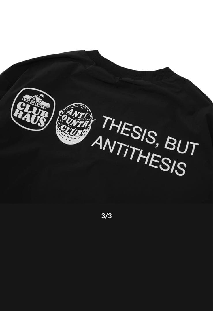 即完ADIDAS GOLF×CLUBHAUS×ANTi COUNTRY CLUB