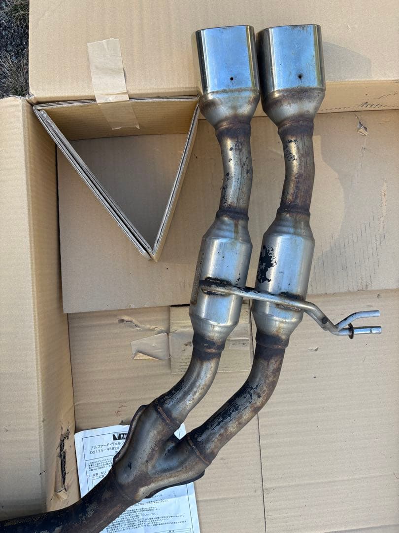 30アルファード、ヴェルファイア　モデリスタスポーツマフラー